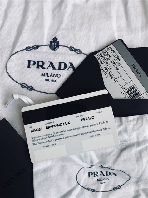 prada authenticity card check.